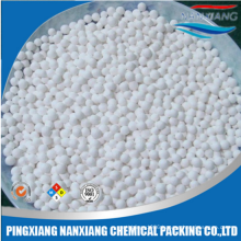 Activated alumina desiccant for chemical